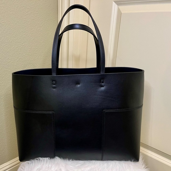 PRICE DROP! NWOT! Tory Burch Block-T Tote - Black - Picture 3 of 16